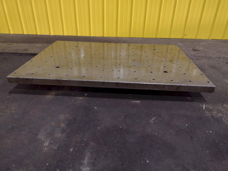 40&quot; x 57&quot; x 2.25&quot; PRESS BOLSTER PLATE: STOCK #19233