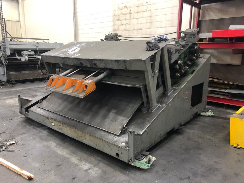 Coe Press Space Saver Coil Cradle Straightener Combination Uncoiler 20,000 Lbs.