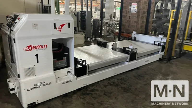 Egemin LTV 0515 L Automation Unit Load Deck Guided Vehicle (2 Available) - Cost Over 300k New