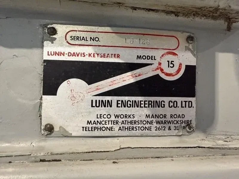 LUNN DAVIS # 15 AUTO MATIC Keyseater Broach USA #7507