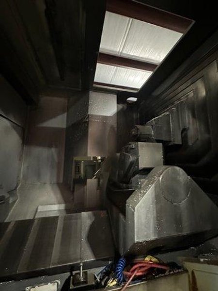 DMG Mori DMC 125 U2 5 Axis Machining Center, 2006 – Pallet Changer, Chip Conveyor