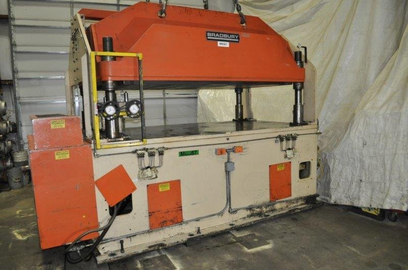 80 Ton Bradbury Cut Off Press