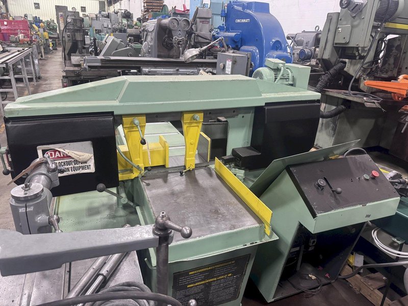 13" x 20" HYDMECH  MODEL #S-20 HORIZONTAL BAND SAW   : STOCK #77687