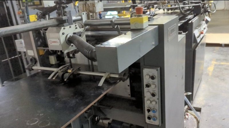 Emmeci MC-92 HSB SX Automatic Rigid Box Forming Line – Left-Hand Discharge