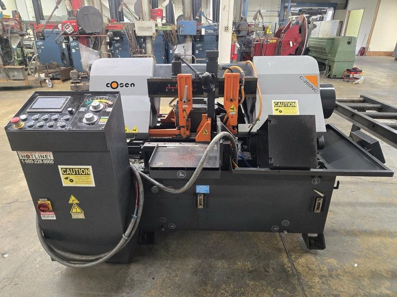 10” X 11” Cosen C-260NC Automatic Horizontal Band Saw – 2019