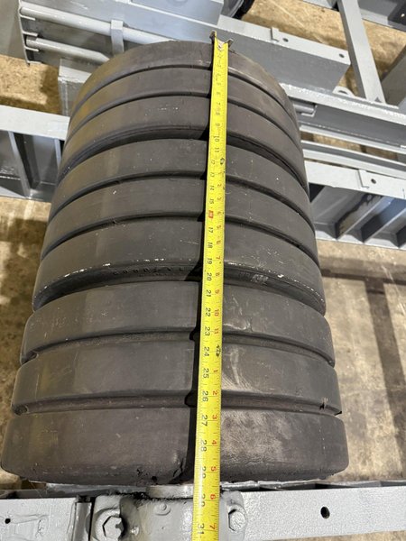 120 TON (240,000 LBS) RANSOME PANDJIRIS POWERED TANK TURNING ROLLS, POWER &amp; IDLER: STOCK #23144