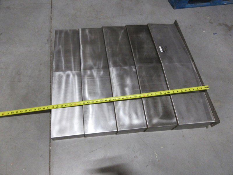 Used Haas VM3 Y-Front Way Cover  P/N 25-0201