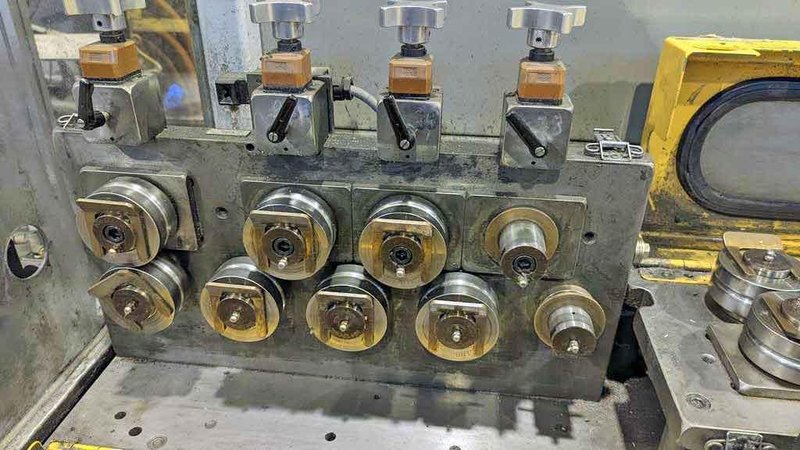 Tube Straightener, Cut &amp; End Form Machine, Burr Oak , 1.125" STOCK# 4284