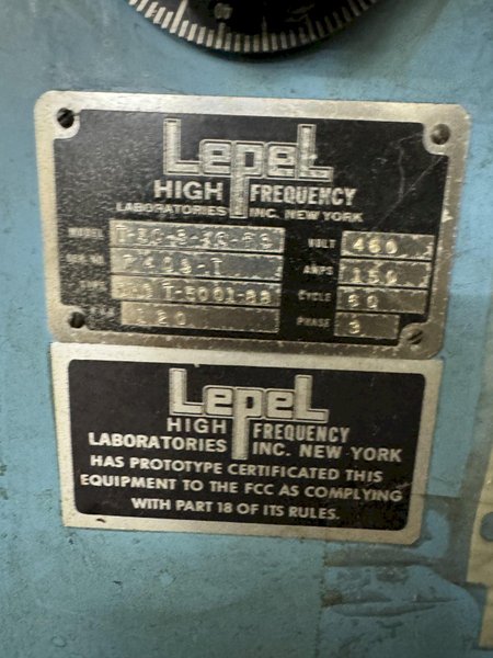LEPEL INDUCTION HEATER: STOCK #22411