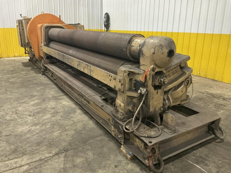 12' X 1/2" WEBB MODEL #9L-2A 3 ROLL INITIAL PINCH PLATE ROLL: YOBRO #25845