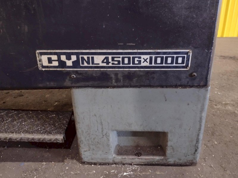 18&quot; x 40&quot; CHIEN YEH MODEL #CY450-1000 TOOLROOM ENGINE LATHE, 2.5&quot; HOLE: STOCK #19324