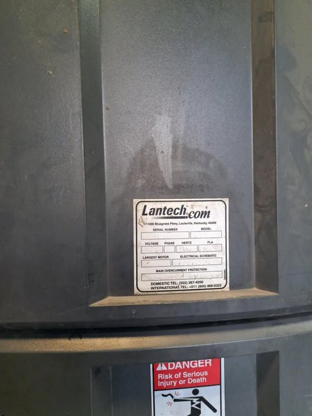 Lantech 60&quot; Turntable Stretch Wrapper Q Automatic