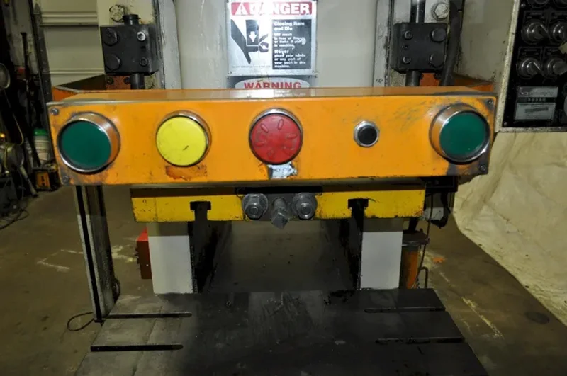STAMTEC 88 TON GAP FRAME PRESS, S/N S70625, STOCK# 14172J