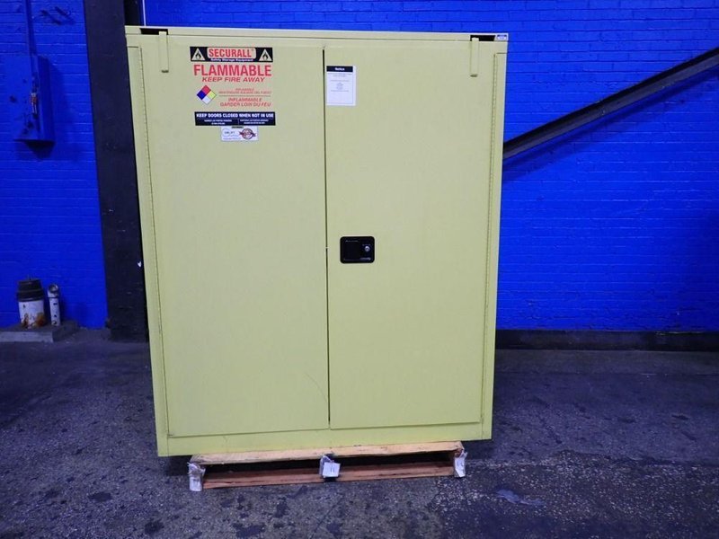 SECURALL 31" X 56" X 66" / 120 GALLONS FLAMMABLE CABINET  -  V3110