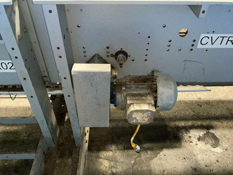 BOSCH 126” X 10” BELT CONVEYOR   -  3-BELT FEEDER