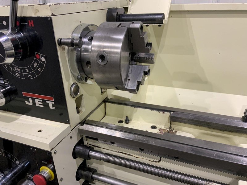 13" X 40" JET MODEL GHB1340A GAP BED ENGINE LATHE: STOCK #80790