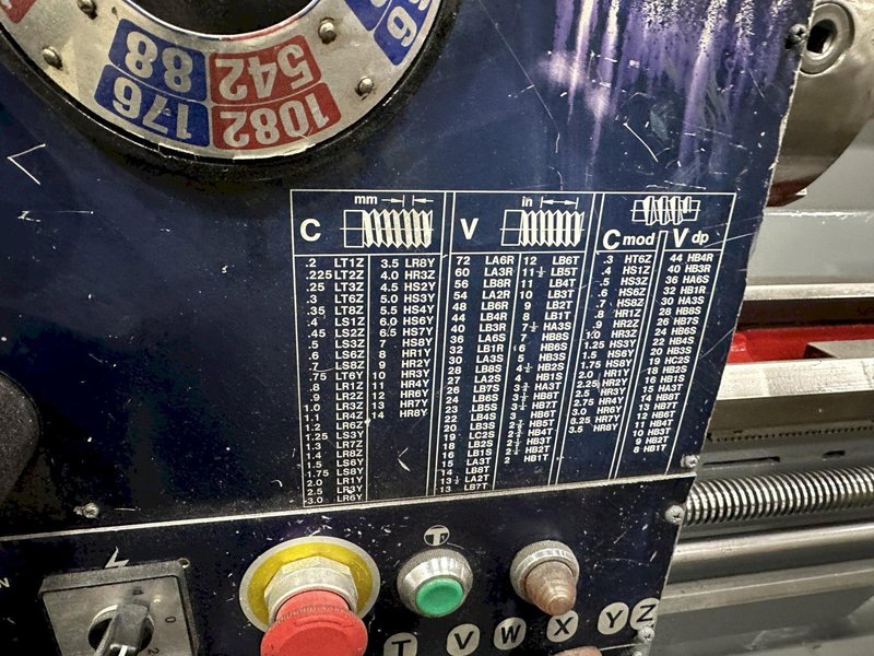 17&quot;X 60&quot; SUNNY MODEL GE1760 GAP BED ENGINE LATHE: STOCK #77717