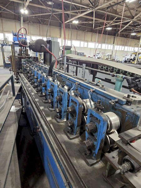 14 STAND X 2” TISHKEN MODEL #14-MW-2 ROLLFORMER 8" ROLL SPACE: YOBRO #24861