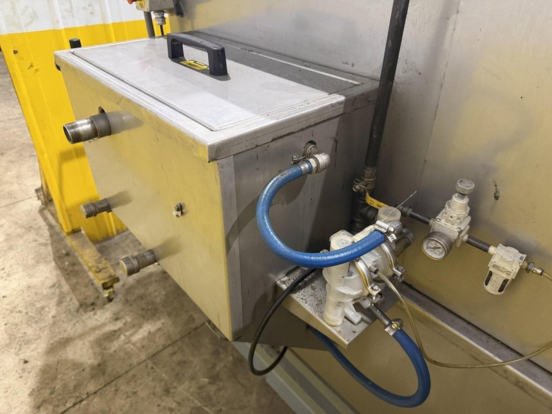 2021 JENFAB STAINLESS MODEL # LJ 19" ROTARY DRUM WASH / RINSE/ DRY PARTS WASHER SYSTEM: YOBRO #24682