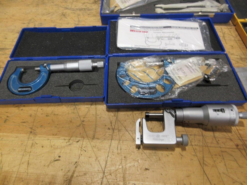 Measuring Tools, Assorted Calipers Micrometers, Gauges and More!- Auction Item