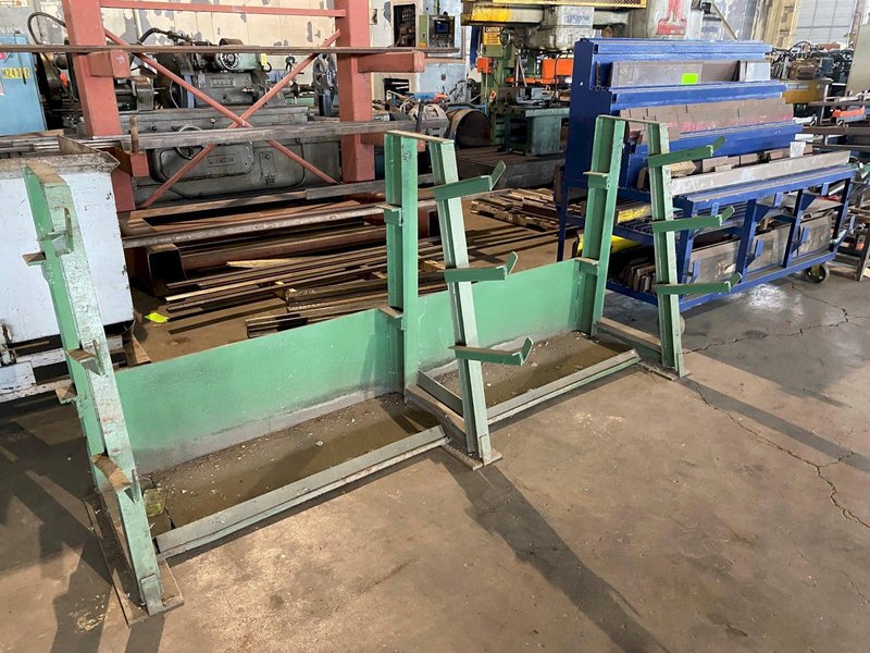 PRESS BRAKE DIE STORAGE RACK. STOCK # 0736421