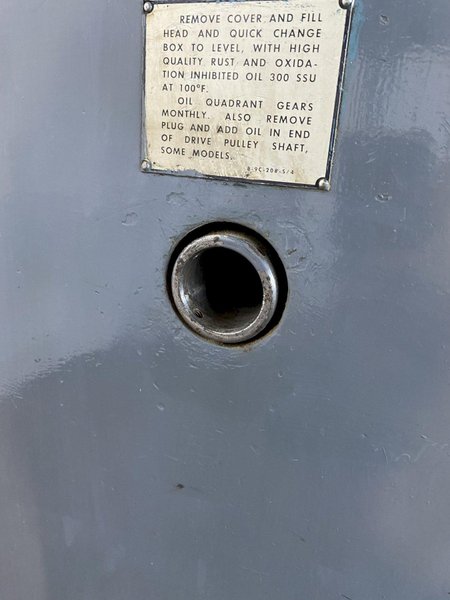 15" X 30" LEBLOND REGAL ENGINE LATHE. STOCK # 0849022