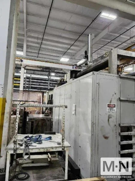 3000 TON 362 OZ CINCINNATI MILACRON MODEL ML3000-352 INJECTION MOLDING MACHINE MFG 2004