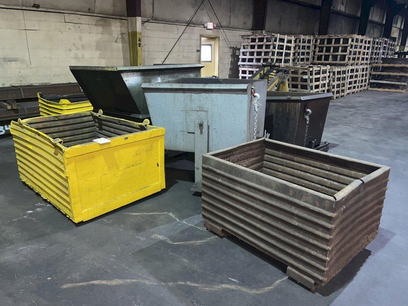 STEEL STORAGE TOTE HOPPERS: STOCK #14240