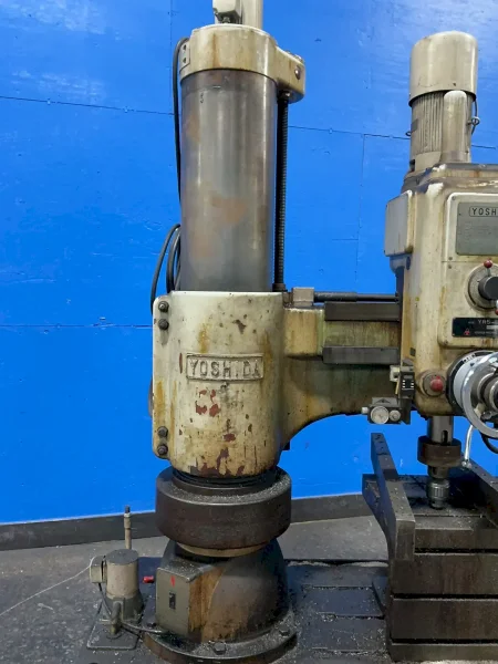 YOSHIDA 12” X 4 1/2’ RADIAL DRILL PRESS  -  YR5-130