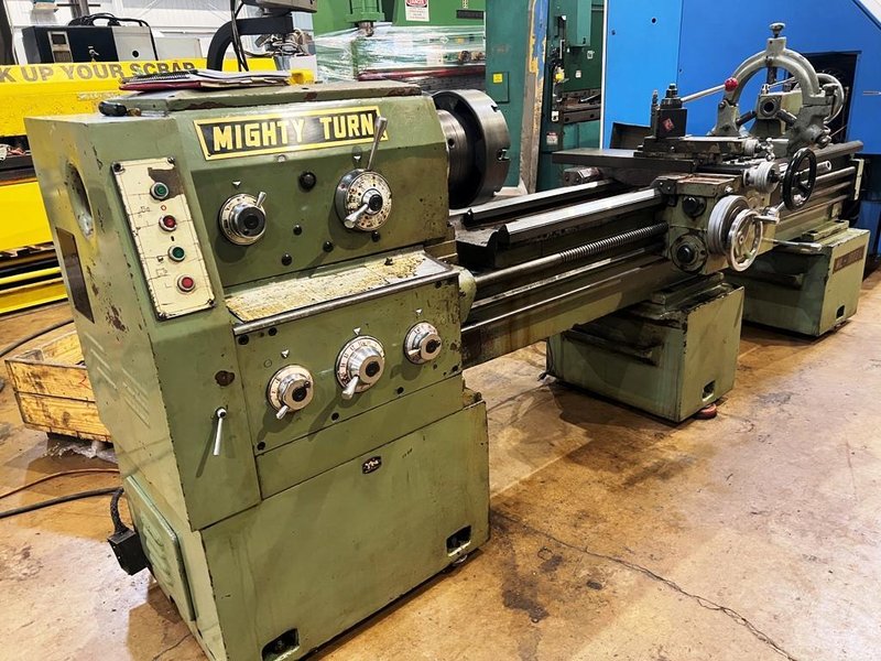 18&quot; x 80&quot; MIGHTY TURN MODEL ML-1880GL GAP BED ENGINE LATHE