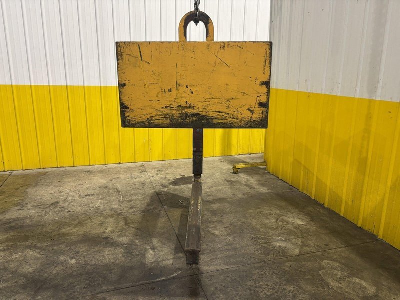 15 TON X 60&quot; CALDWELL MODEL 82RCS-15-60 C HOOK COIL LIFTER &amp; PARKING STAND: STOCK #22721