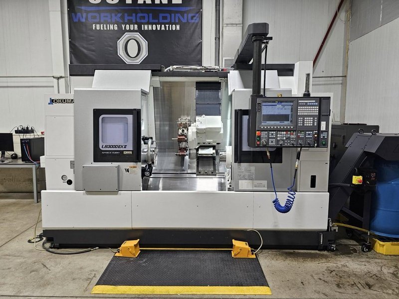 Okuma LB3000EX2-MYW 800 CNC Lathe, 2022 – Very Low Hours