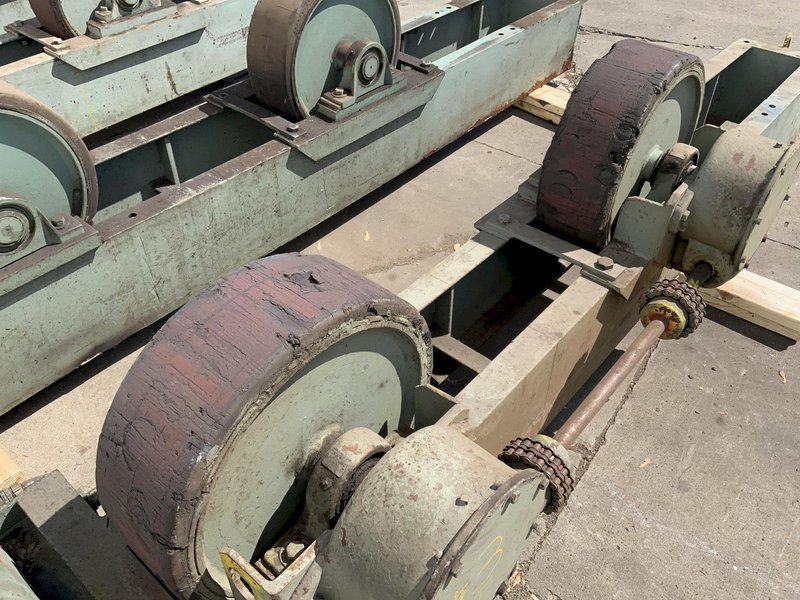 60 TON RANSOME TANK TURNING ROLLS: STOCK #81053