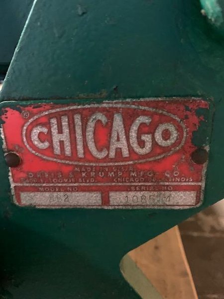 16 Ga x 2 ft Chicago Box &amp; Pan Brake Model BB-2