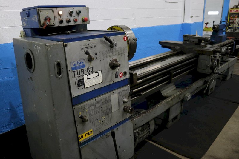 24&quot; X 120&quot; POLAMCO ENGINE LATHE: STOCK #73233