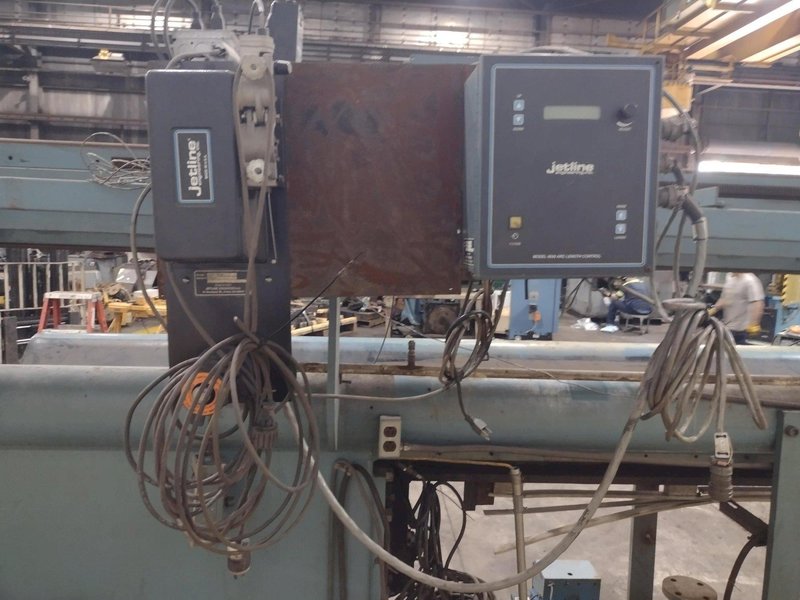 16' JETLINE ENGINEERING MODEL #LWS-192 LONGITUDINAL EXTERNAL SEAM WELDER: YOBRO #25751