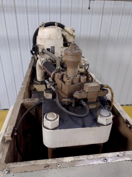 110 TON CINCINNATI MODEL #110 OBS HYDRAULIC C-FRAME PRESS, 10&quot; STROKE: STOCK 15962