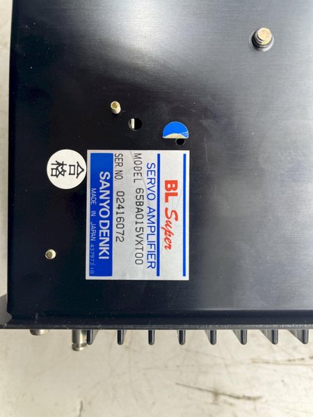 SANYO DENKI SERVO AMPLIFIER 65BA015VXT00 STOCK #16399