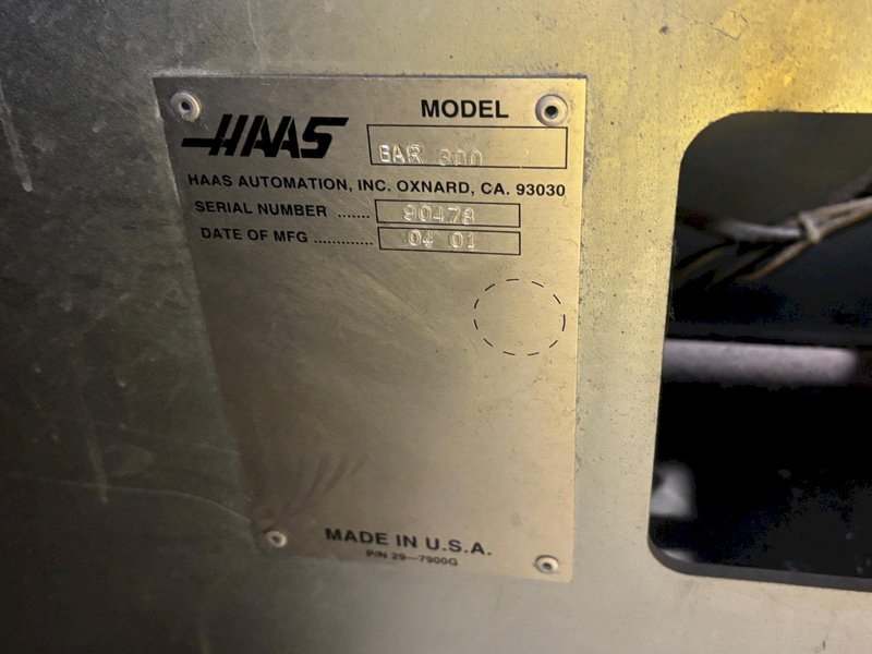 HAAS SERVO BAR 300 AUTOMATIC BAR FEEDER: YOBRO #24481