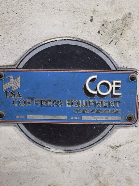 Coe Press Equipment 15,000 lbs. x 24 inch Coil Feed Line - High Precision Coil Handling System