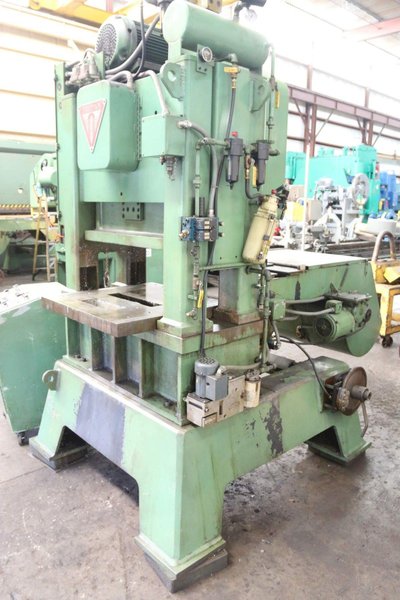 45 TON TRIDAN MODEL #RLB45E-30-22-4 FIN PRESS LINE: STOCK #69992