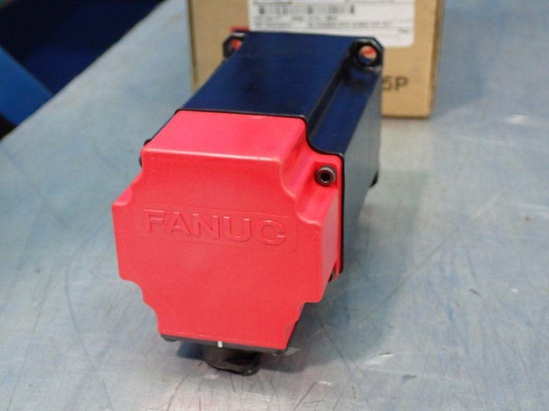 FANUC .35 KW BIS 0.5/6000 AC SERVO MOTOR  -  A06B-0115-B804