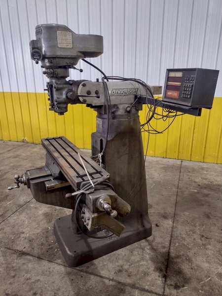 2 HP BRIDGEPORT SERIES I VERTICAL RAM TYPE MILL: YOBRO #24975