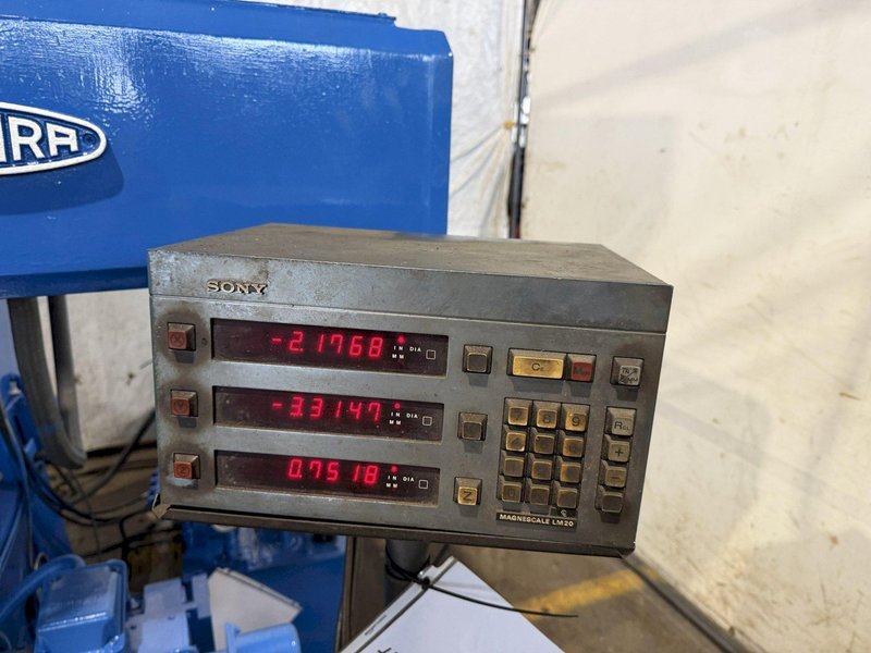 3.35" NOMURA B85-SR HORIZONTAL TABLE TYPE BORING MILL.(BUILT IN ROTARY) STOCK # 1111825