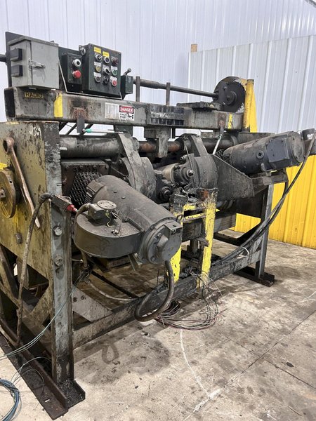 2" ROTARY 2-ROLL TUBE &amp; BAR STRAIGHTENER: STOCK #22569