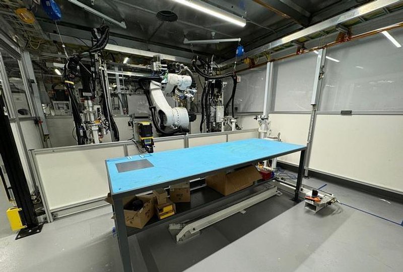 KUKA KR60-3 6-Axis Robotic Adhesive Dispensing Work Cell, 2020 – Atlas Copco Metering and Dosing System