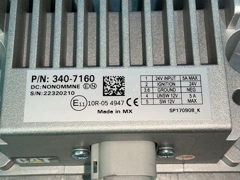 CAT 24V TO 12V POWER CONVERTERS  -  340-7160