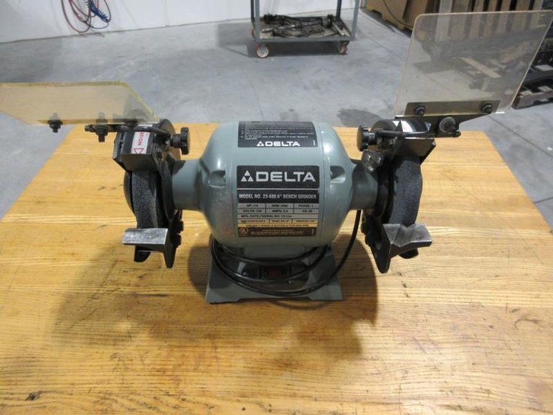 Delta 6&quot; Double End Bench Grinder, Model 23-680- Auction Item