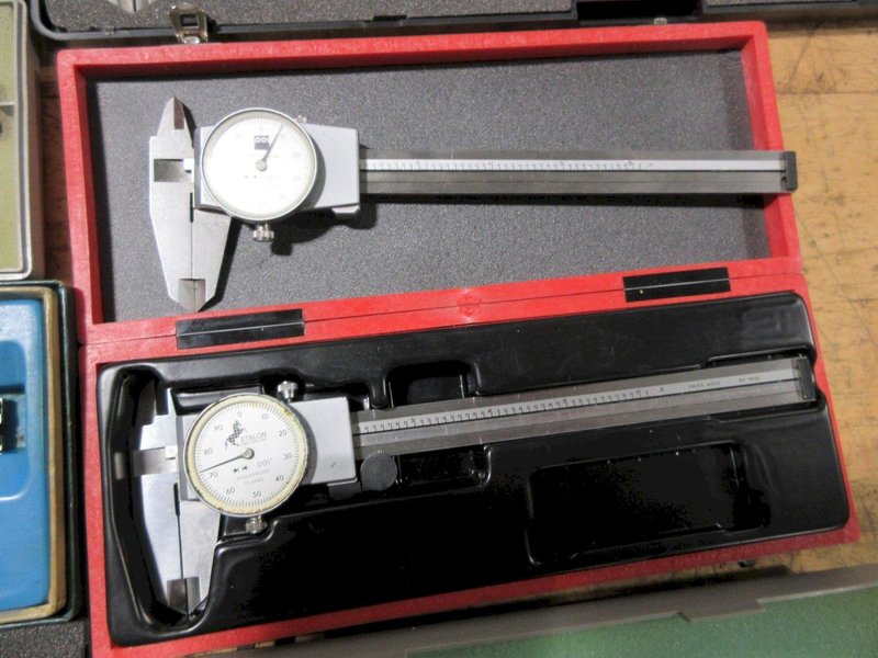 Vernier Calipers 0-6" and (1) 0-12", Various Brands- Auction Item