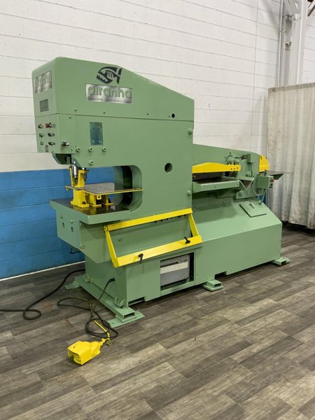 140 TON PIRANHA PII-140 HYDRAULIC IRONWORKER: STOCK #80755
